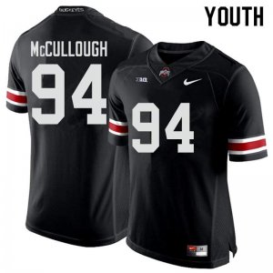 Youth Ohio State Buckeyes #94 Roen McCullough Black Nike NCAA College Football Jersey High Quality FUJ1244PW